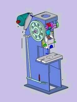 什么是機(jī)械沖床？機(jī)械沖床分為兩種不同的樣式！(圖1)