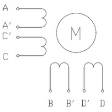 三洋兩線\四線和六線雙極步進電機接線圖(圖3) 三洋兩線\四線和六線雙極步進電機接線圖(圖3)
