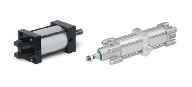 氣缸固定中心線、非中心線和樞軸中心線的安裝方式(圖1)