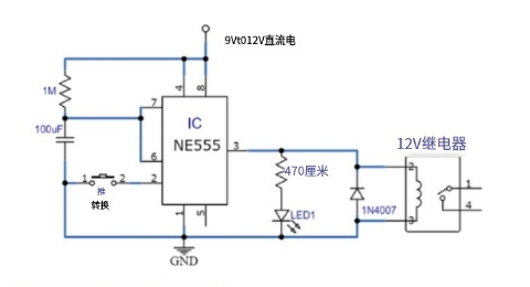 延時時間繼電器在五種不同產(chǎn)品應(yīng)用，最流行的定時繼電器使用(圖1)