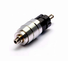 螺線管型自感式位移傳感器工作原理和組成結構(圖1)