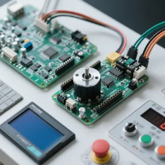 直流電機(jī)編碼器和單片機(jī)緊密配合完成智能控制與調(diào)節(jié)