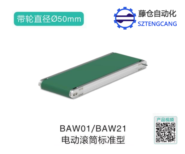 電動(dòng)標(biāo)準(zhǔn)型滾筒BAW01/BAW21輸送機(jī)
