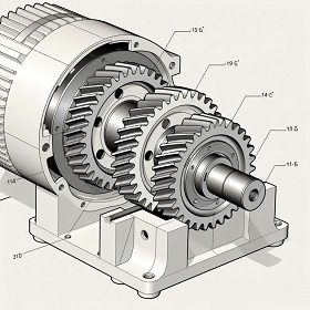 r系列斜齒輪減速機換齒輪/軸承的關(guān)鍵步驟與注意點？(圖1)