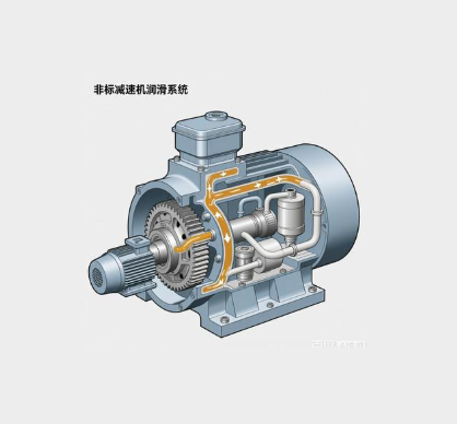 非標(biāo)減速機(jī)立式倒裝如何優(yōu)化潤滑系統(tǒng)？(圖1)