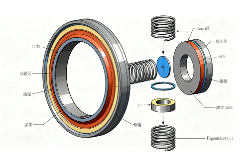 減速機(jī)配件油封的安裝方向與密封效果的關(guān)聯(lián)性分析？(圖2)