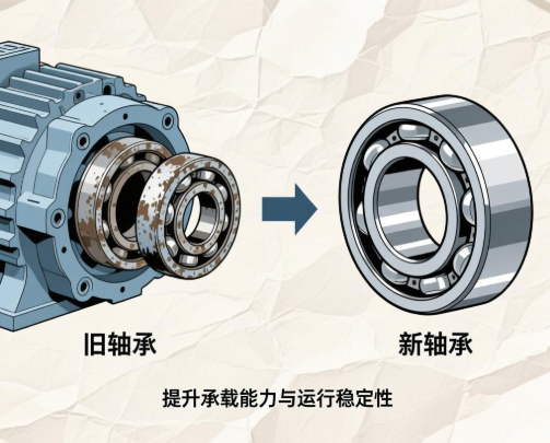 減速機(jī)軸承拆卸時(shí)，避免軸頸拉傷的實(shí)操技巧