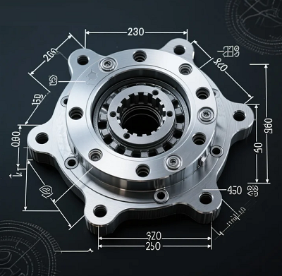 三菱減速機法蘭安裝凸凹臂配合偏差校正！(圖1)