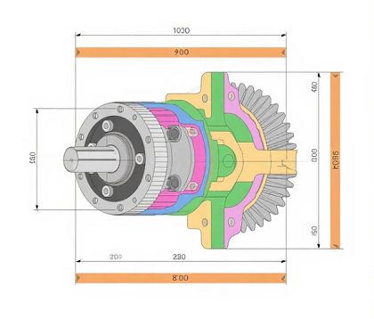 鑄鐵與鋁合金傘齒輪減速機(jī)，低速重載耐用性差異？