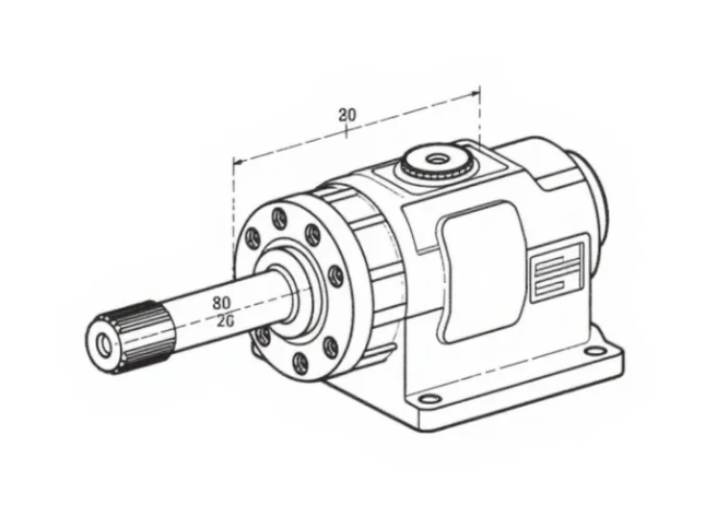泰興減速機(jī)輸出軸竄動(dòng)，如何精準(zhǔn)調(diào)整與有效控制？(圖1)