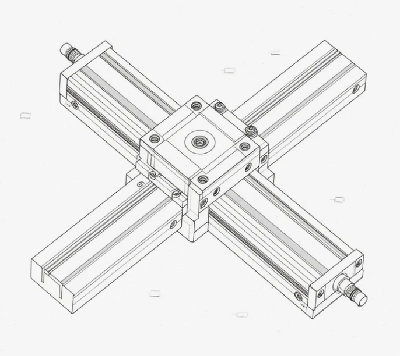 實(shí)現(xiàn)自動(dòng)化控制滑臺(tái)氣缸的特點(diǎn)及應(yīng)用原理(圖1)