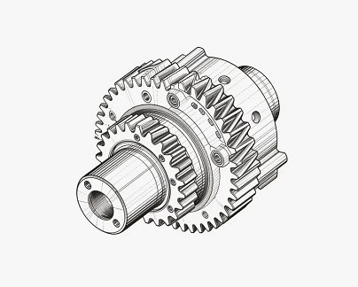 斜齒輪硬齒面減速機齒面淬火層磨損修復(fù)